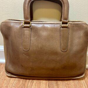 Vintage Coach 1970's  Brown NYC Clutch purse